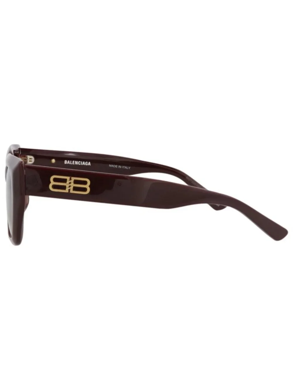 New Balenciaga Women's Sunglasses Square Rectangle Recycled Acetate Frame Unisex